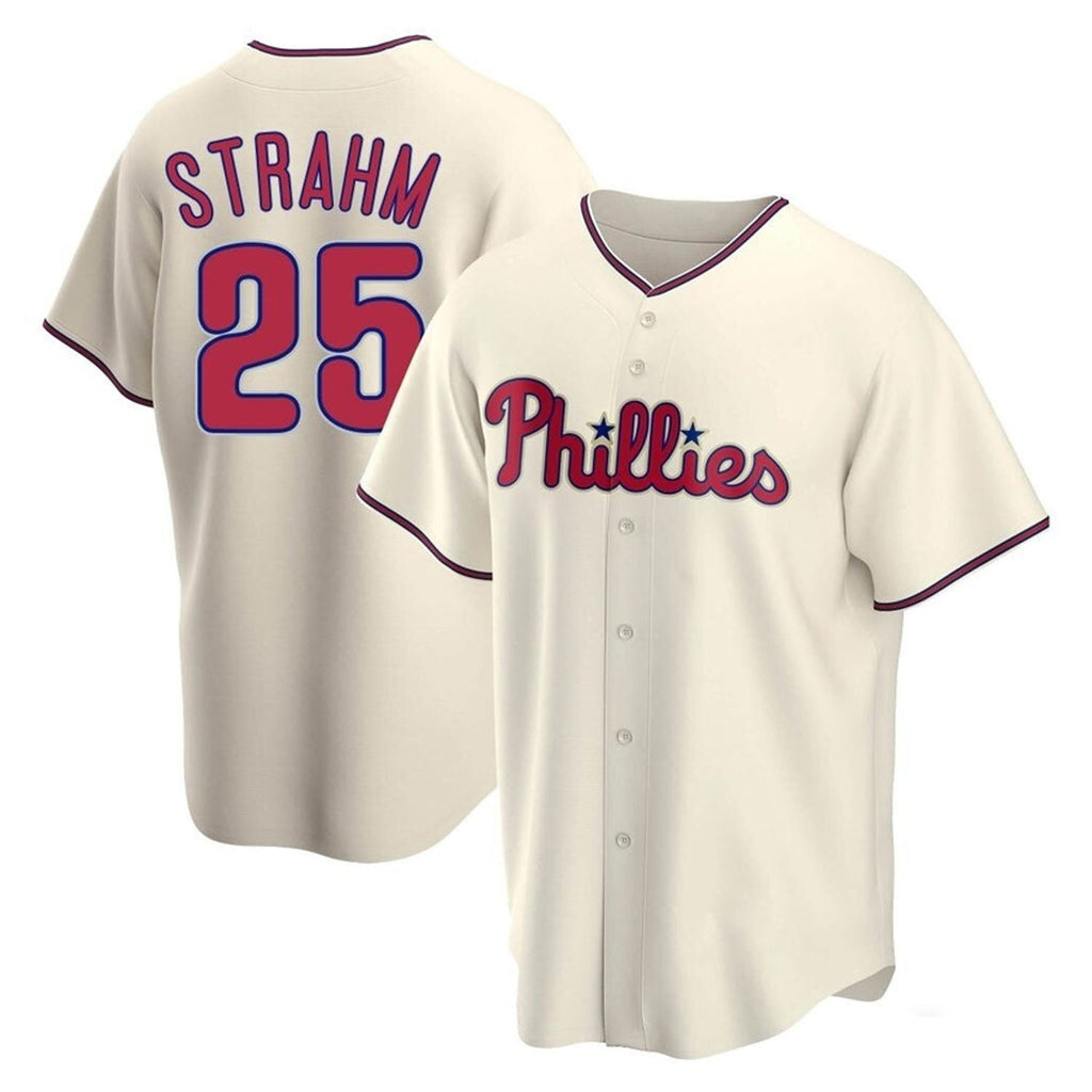 Matt Strahm Philadelphia Phillies 25 Jersey