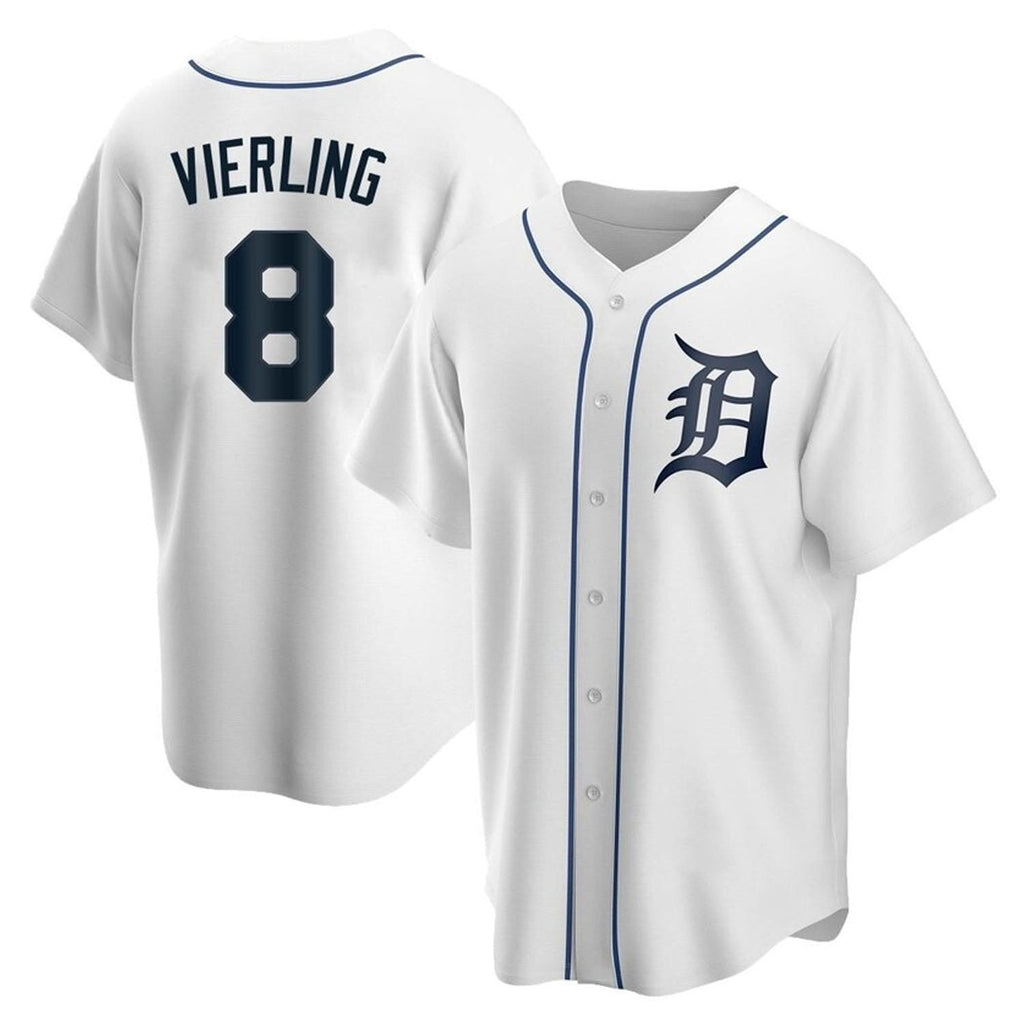 Matt Vierling Men's Detroit Tigers 8 Jersey