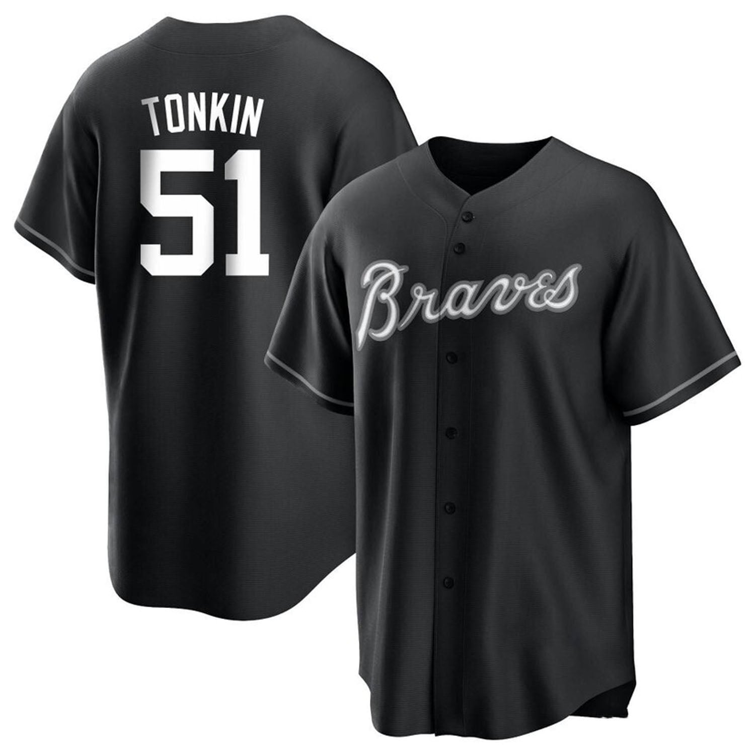 Michael Tonkin Atlanta Braves 51 Jersey