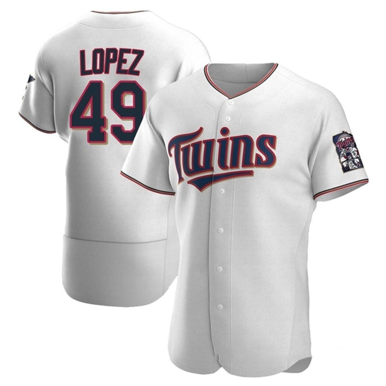 Pablo Lopez Minnesota Twins 49 Jersey