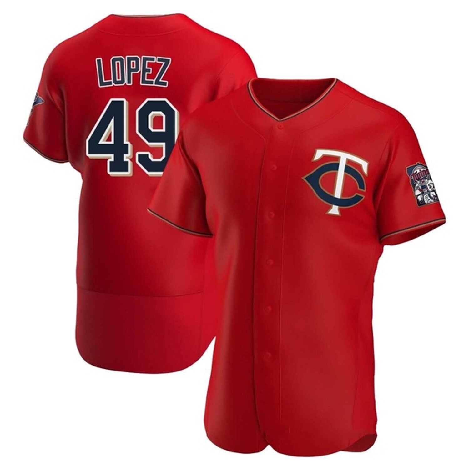 Pablo Lopez Minnesota Twins 49 Jersey