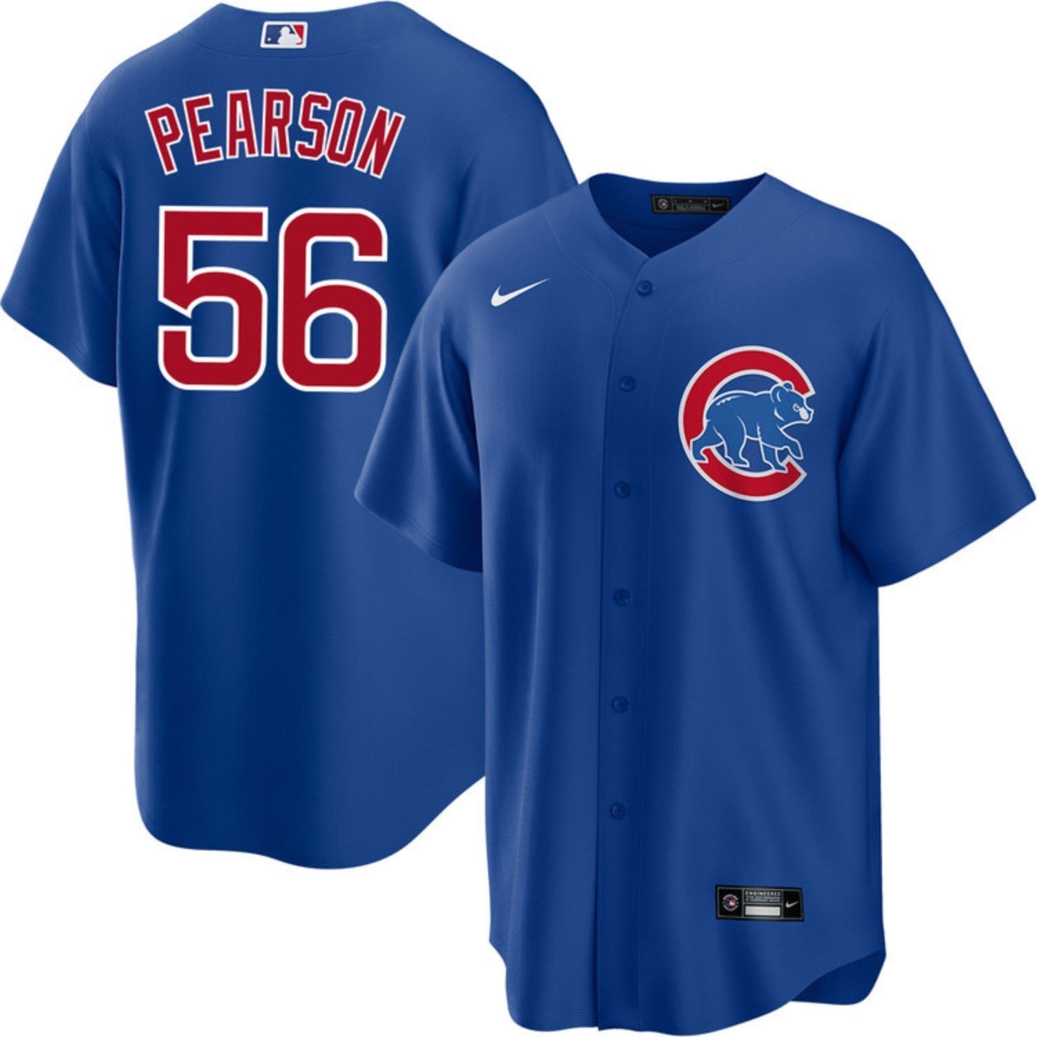 Nate Pearson Chicago Cubs 56 Jersey