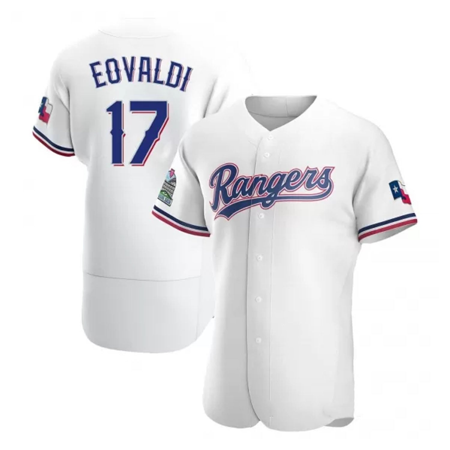 Nathan Eovaldi Texas Rangers 17 Jersey