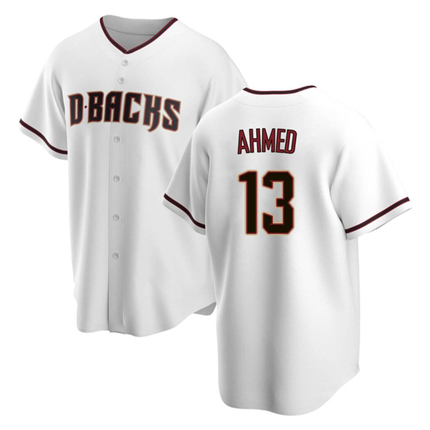 Nick Ahmed Arizona Diamondbacks 13 Jersey