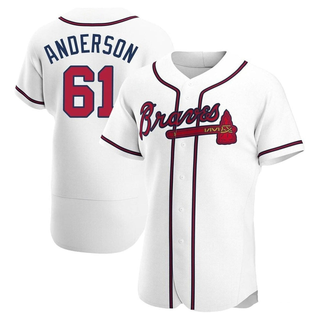 Nick Anderson Atlanta Braves 61 Jersey