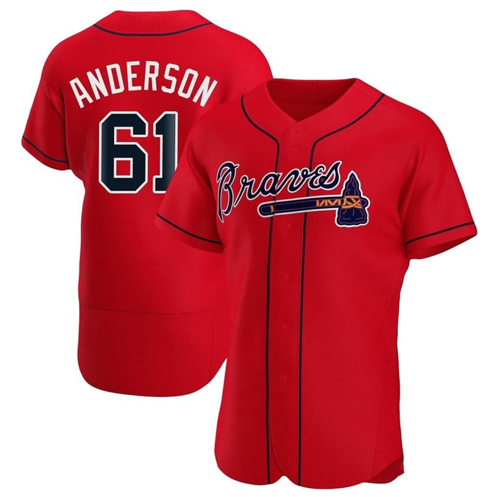 Nick Anderson Atlanta Braves 61 Jersey