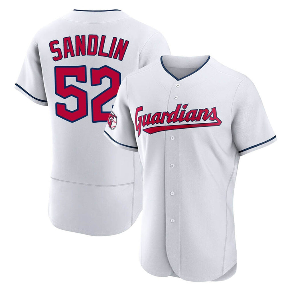 Nick Sandlin Cleveland Indians 52 Jersey
