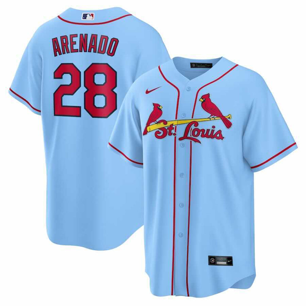 Nolan Arenado St Louise Cardinals 28 Jersey