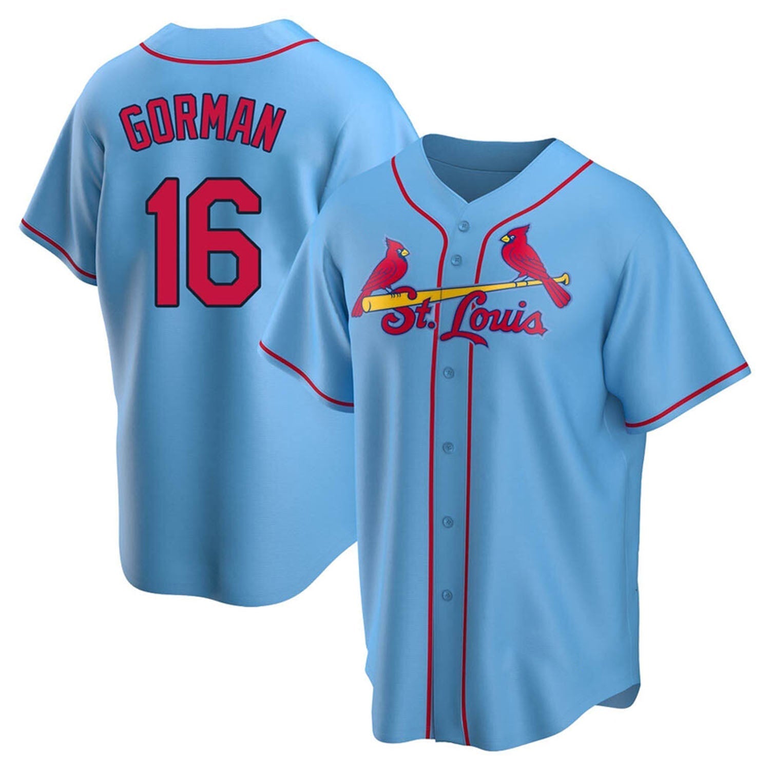Nolan Gorman St Louis Cardinals 16 Jersey