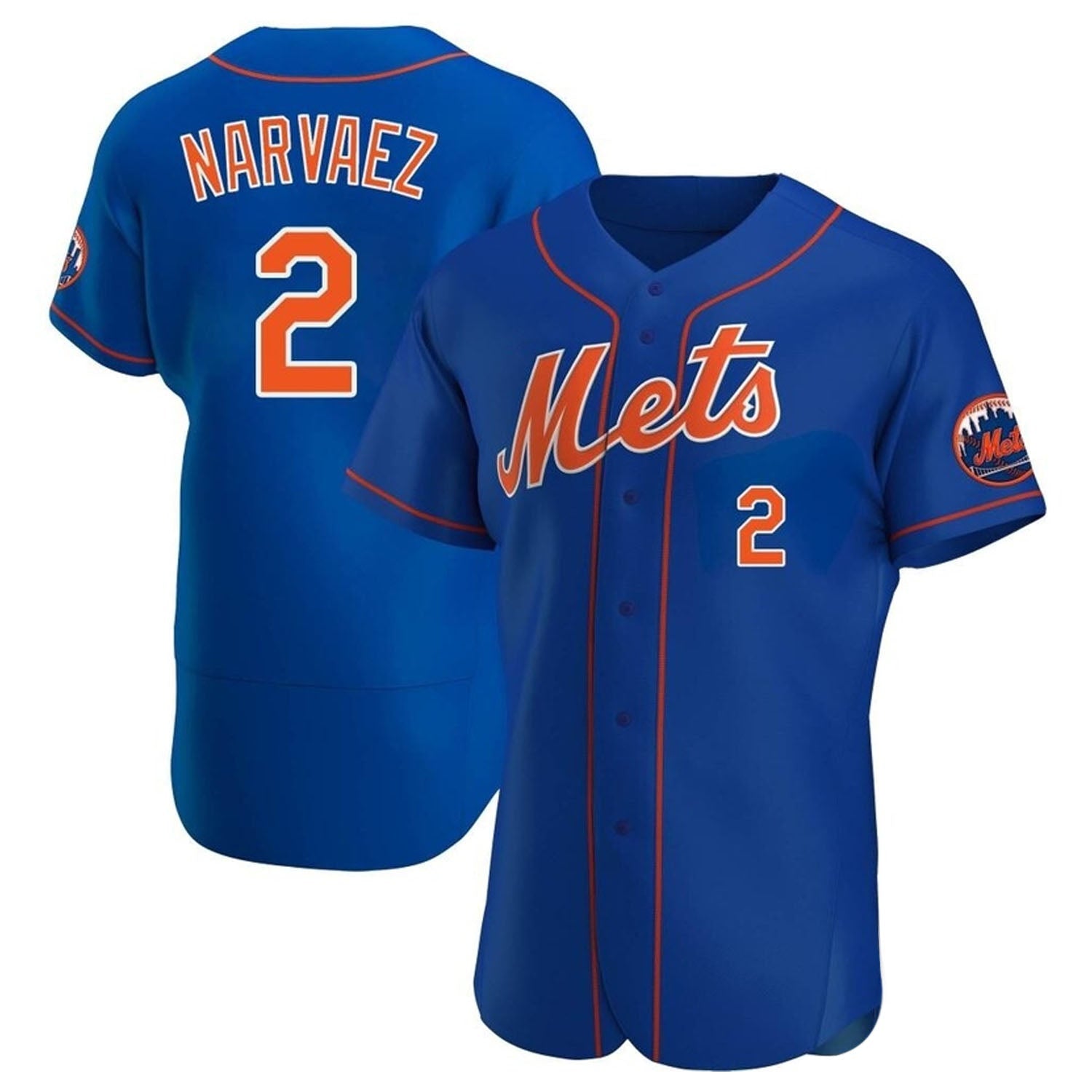 Omar Narvaez New York Mets 2 Jersey