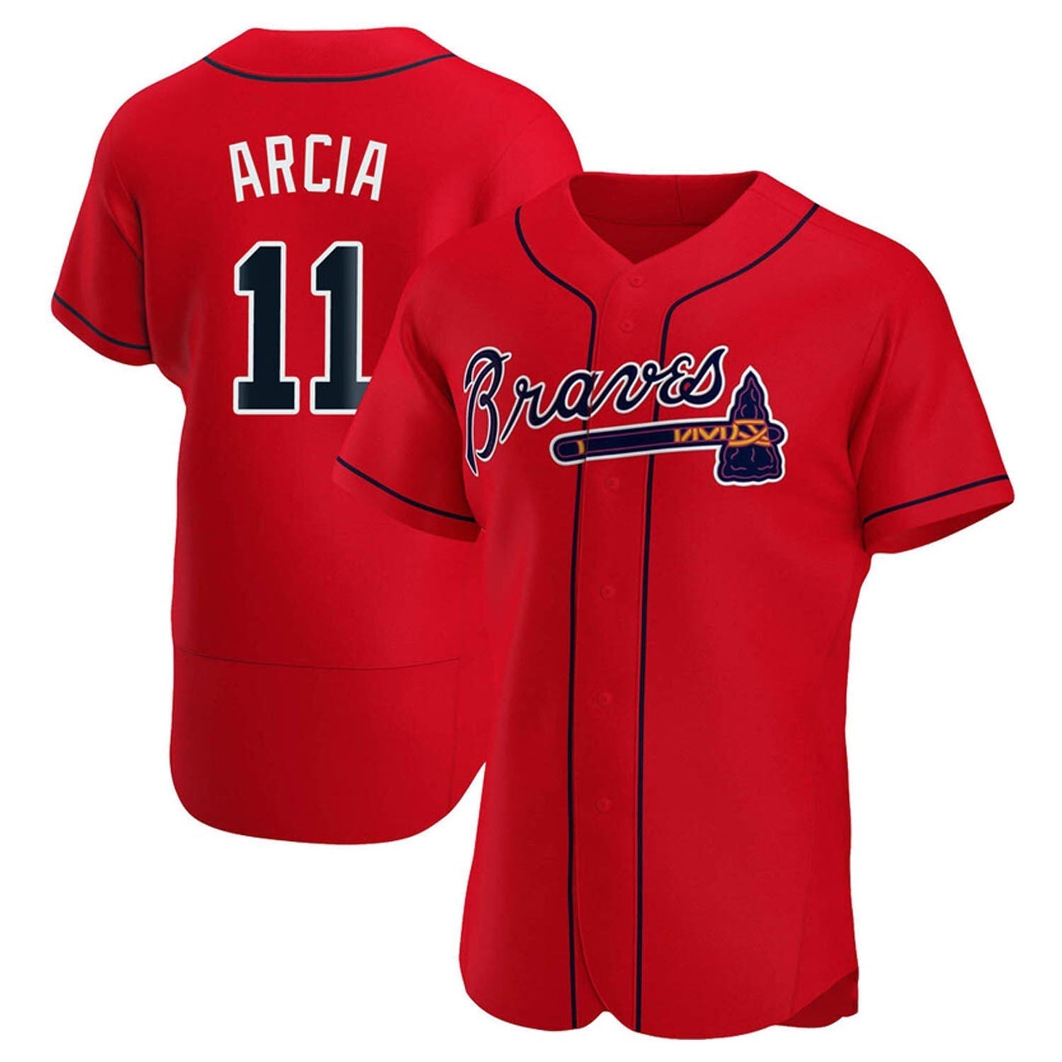 Orlando Arcia Atlanta Braves 11 Jersey