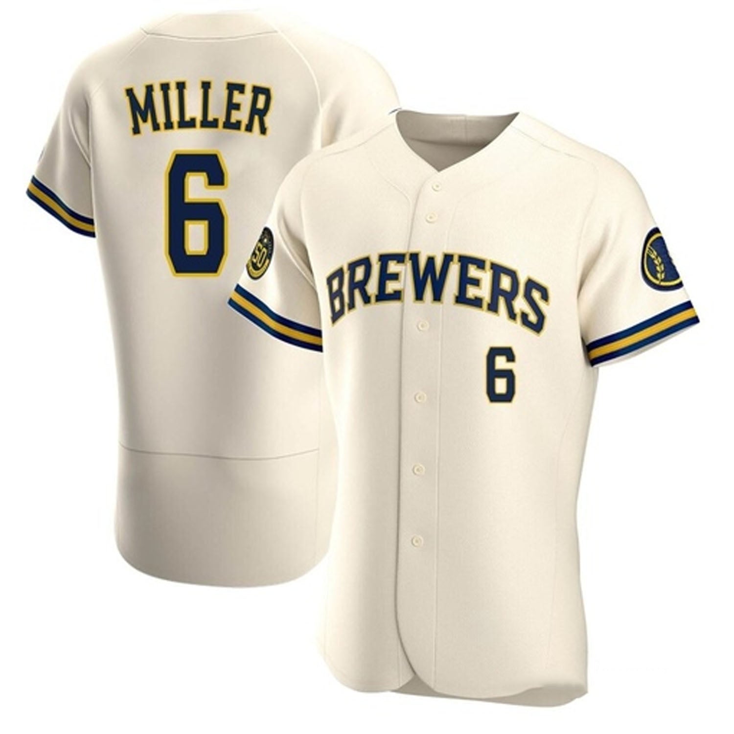Owen Miller Milwaukee Brewers 6 Jersey