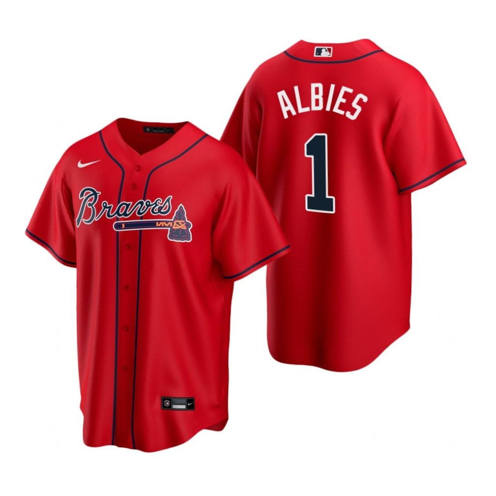 Ozzie Albies Atlanta Braves 1 Jersey