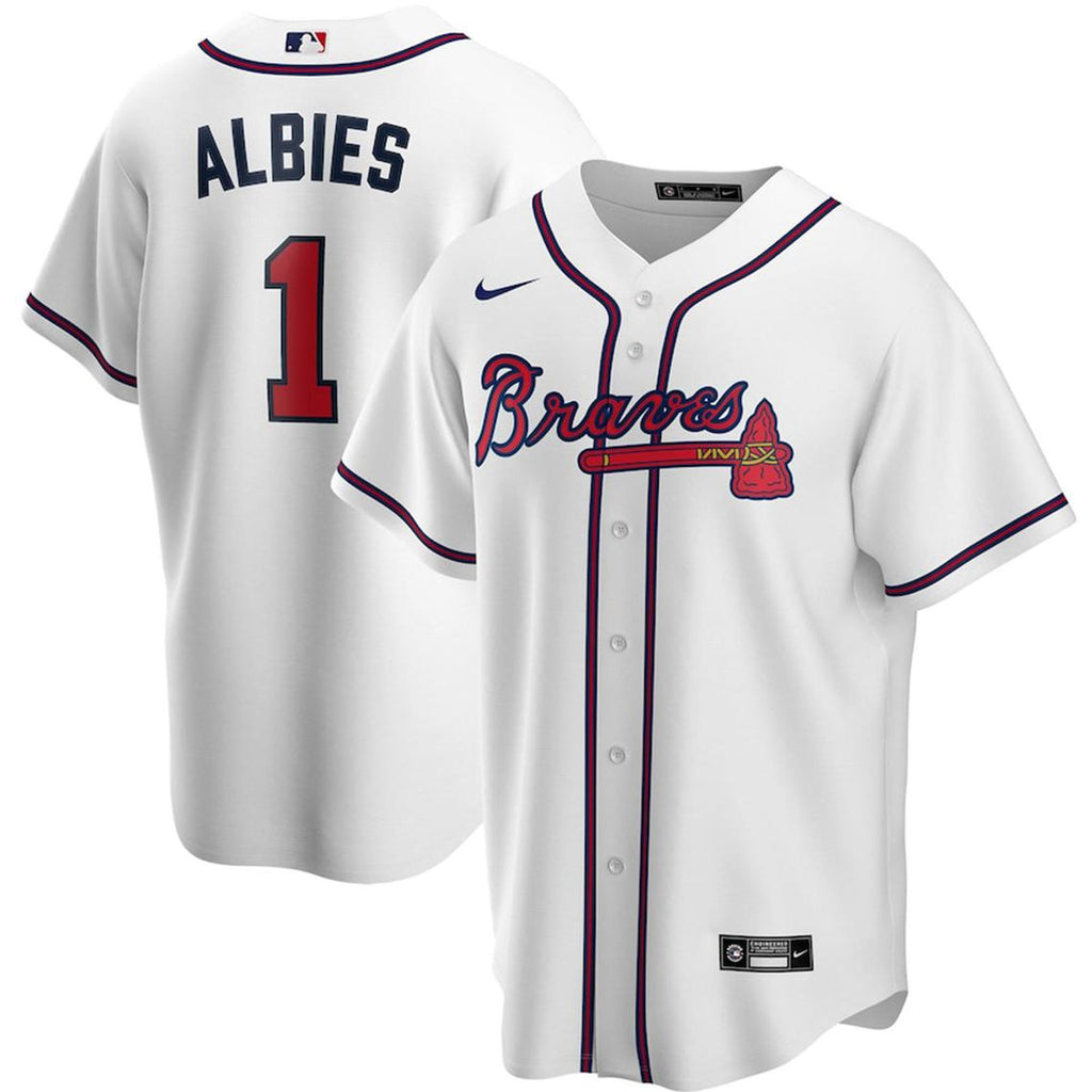 Ozzie Albies Atlanta Braves 1 Jersey