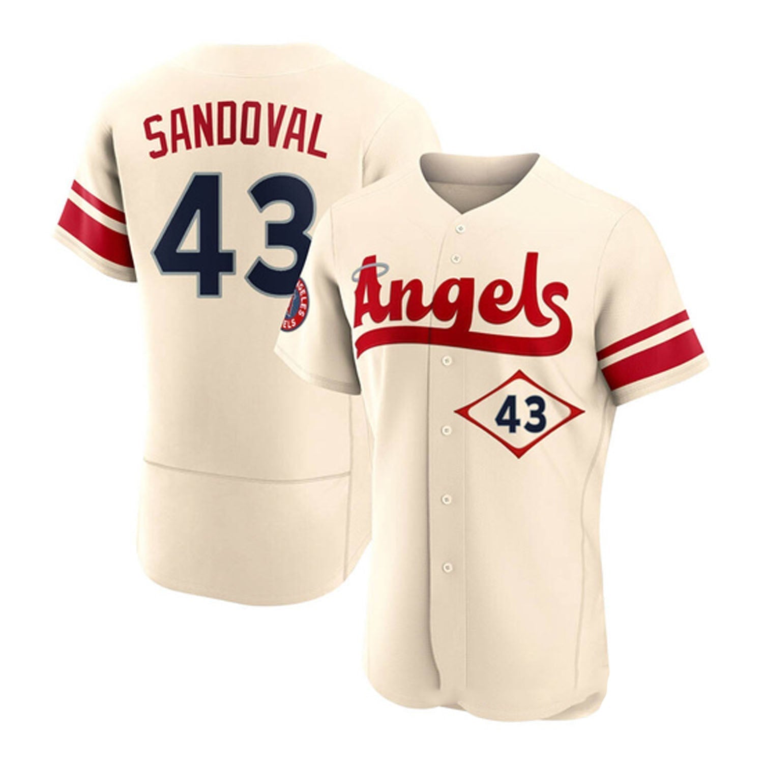 Patrick Sandoval Los Angeles Angels 43 Jersey