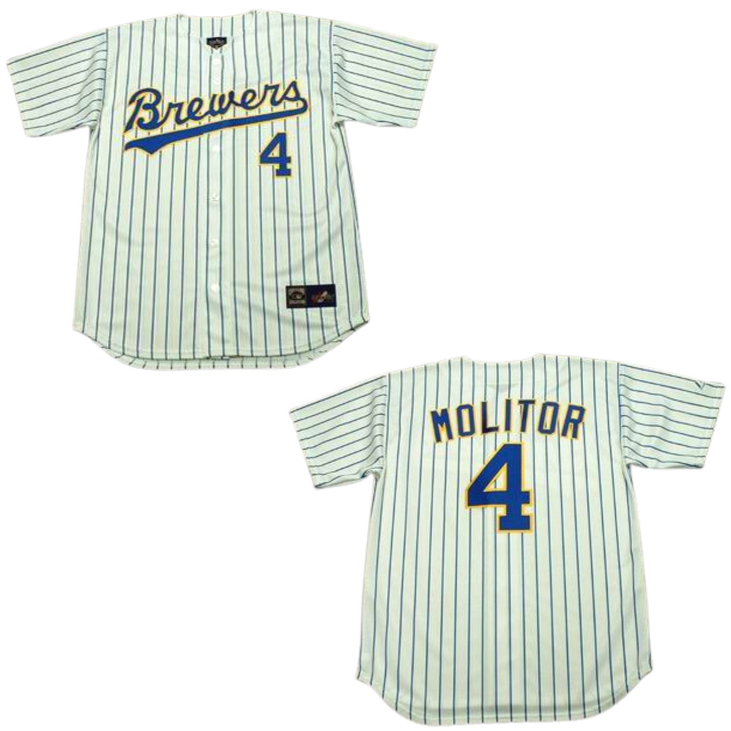 Paul Molitor Milwaukee Brewers 4 Jersey