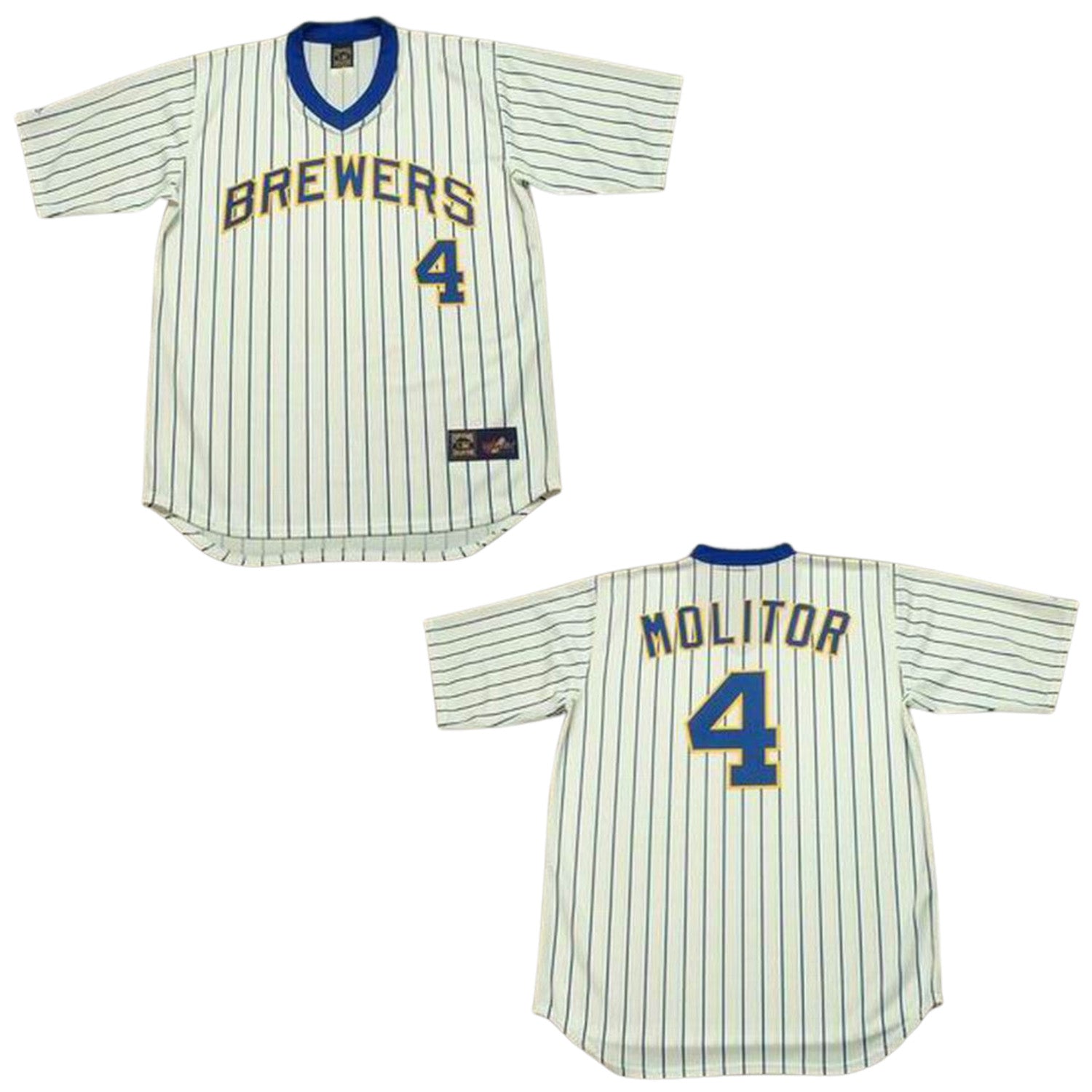 Paul Molitor Milwaukee Brewers 4 Jersey
