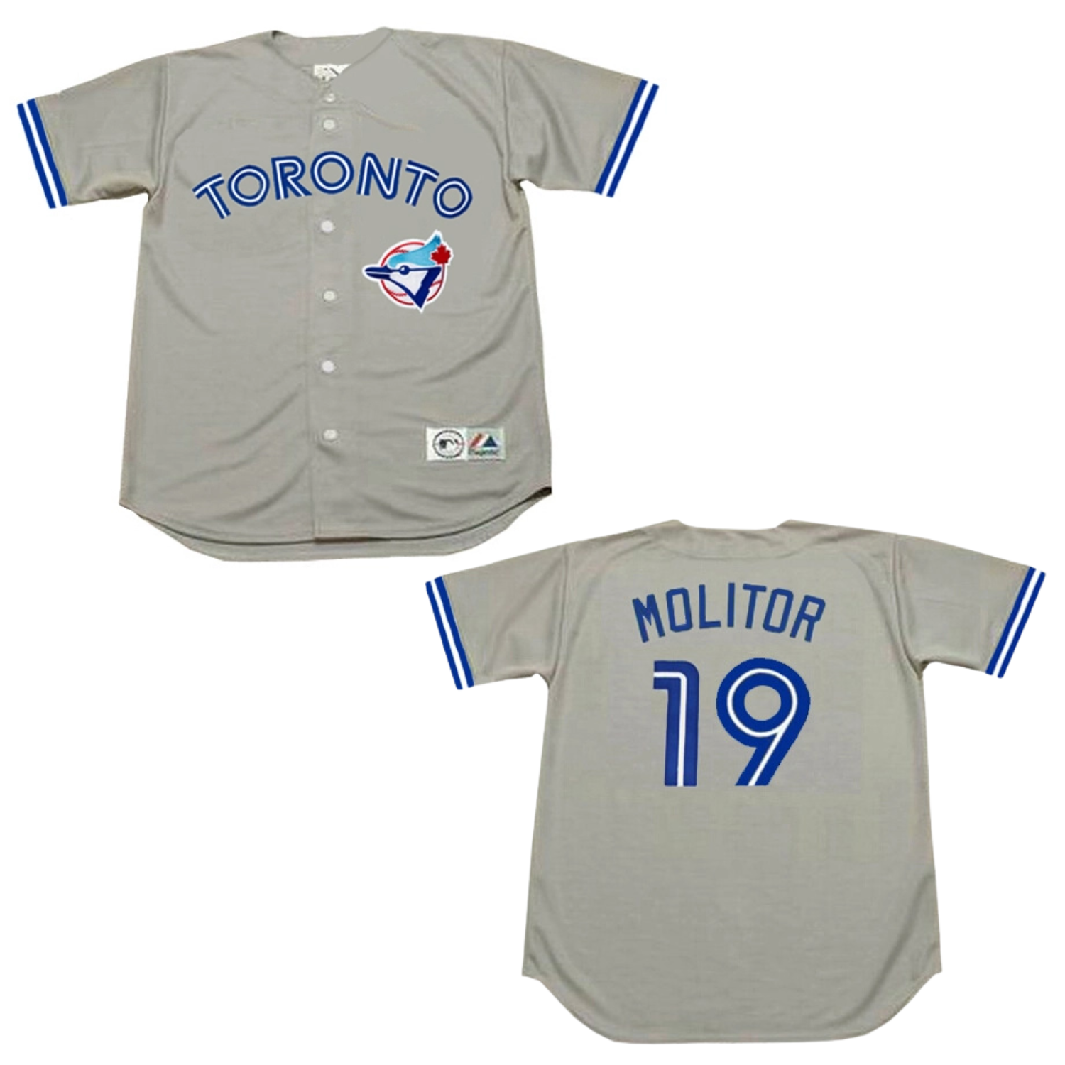 Paul Molitor Toronto Blue Jays 19 Jersey