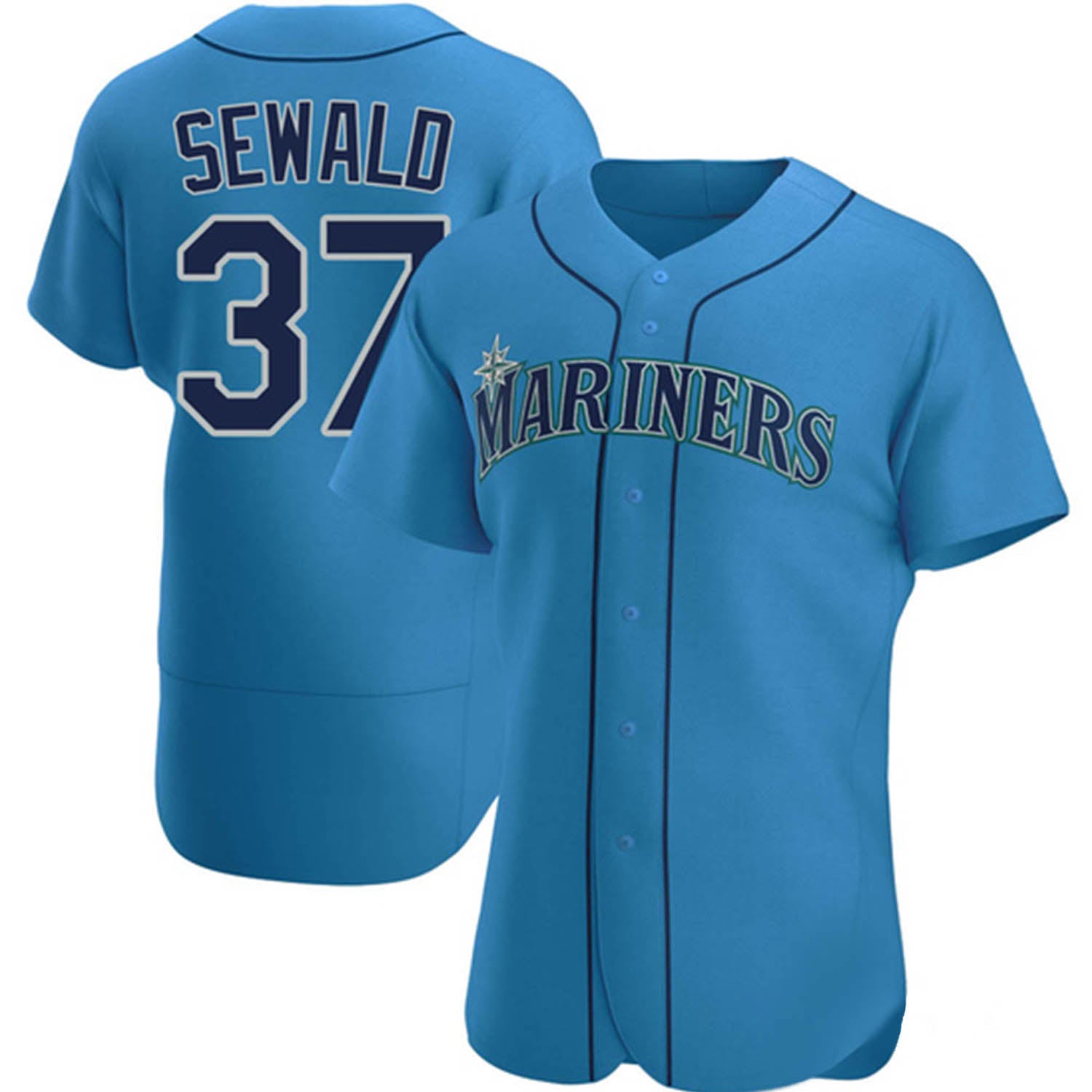 Paul Sewald Seattle Mariners 37 Jersey