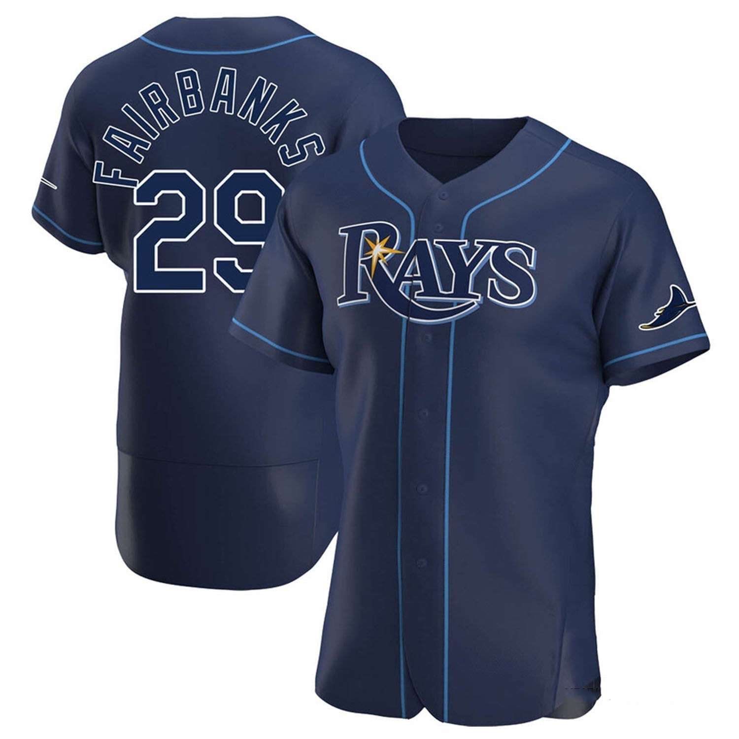 Pete Fairbanks Tampa Bay Rays 29 Jersey