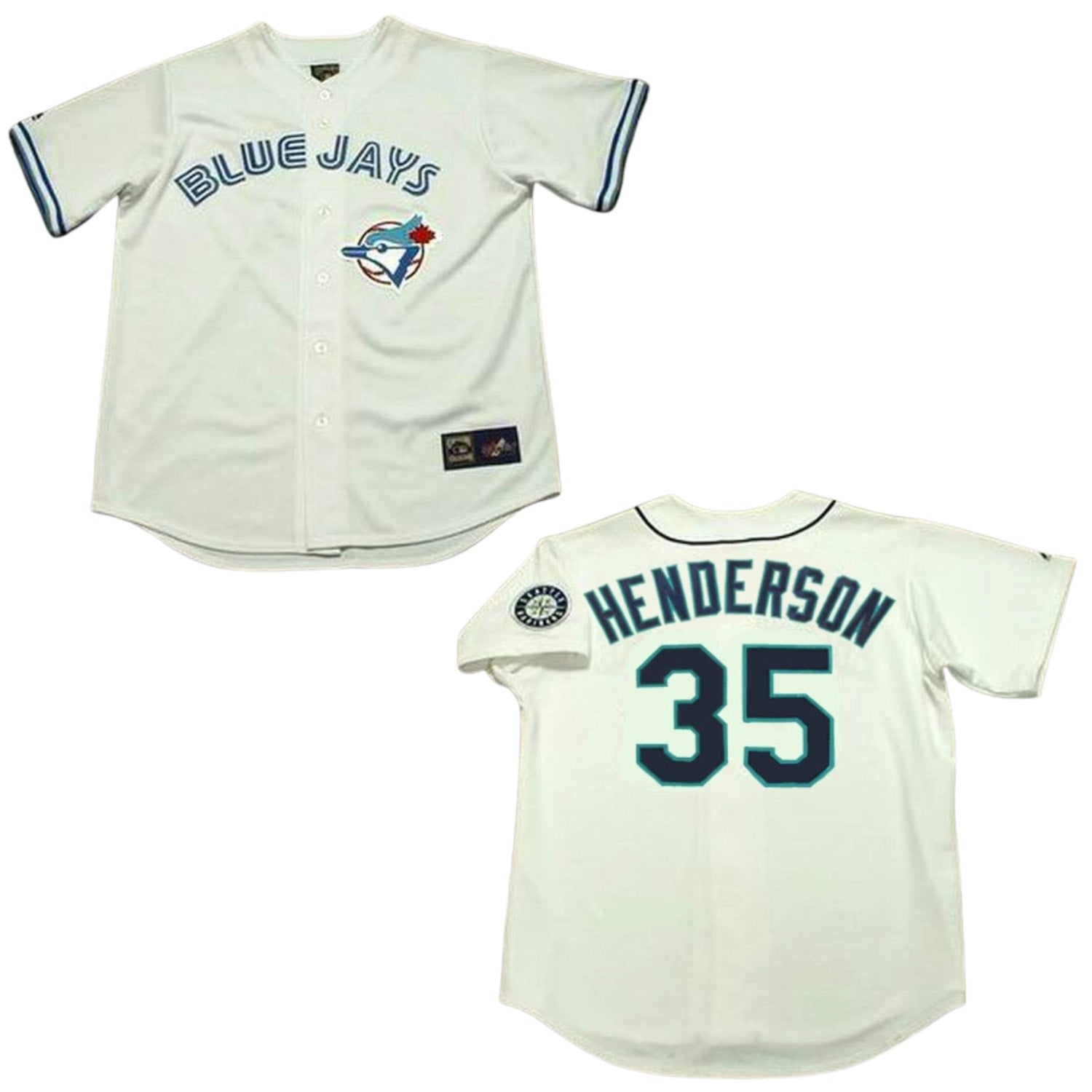Rickey Henderson Seattle Mariners 35 Jersey