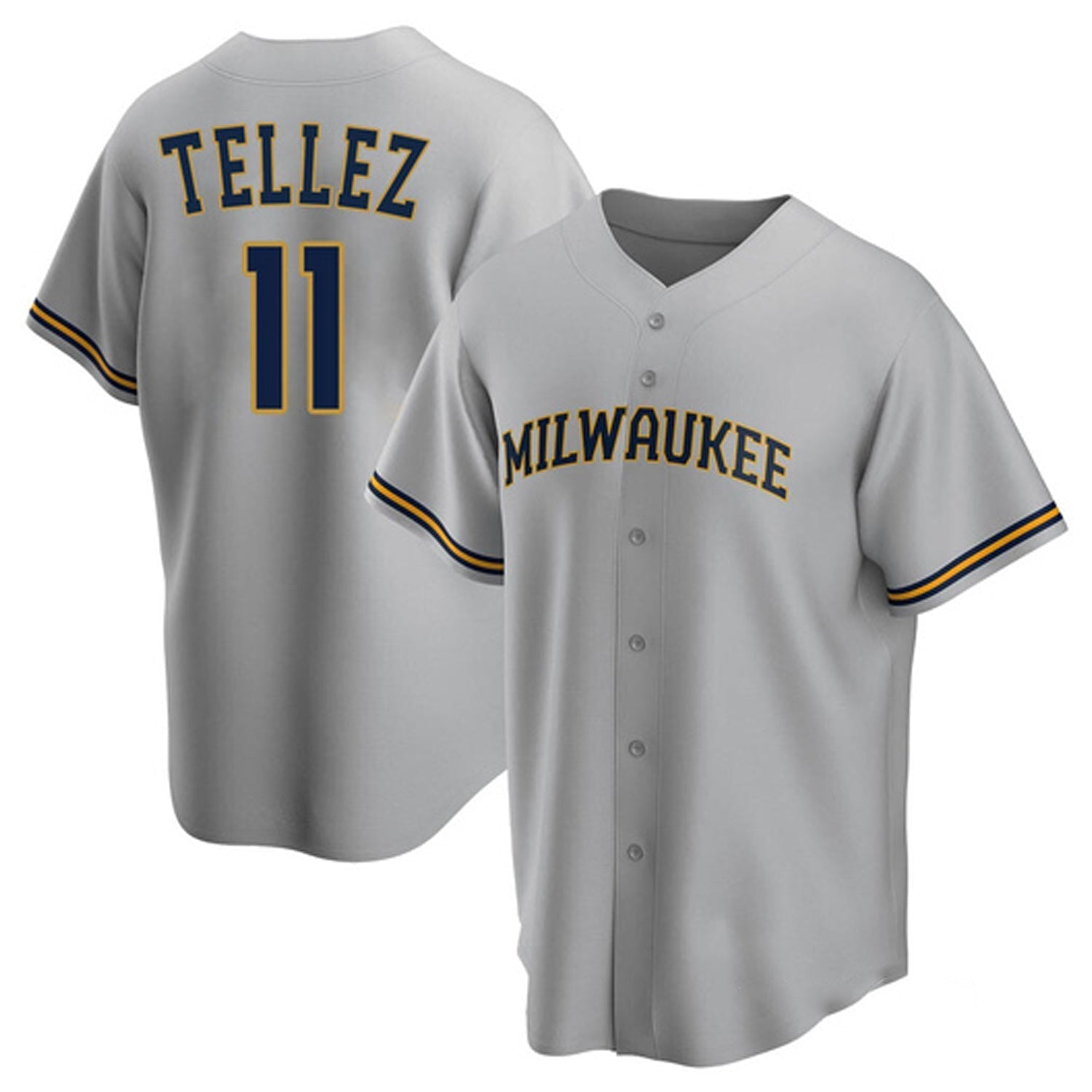 Rowdy Tellez Milwaukee Brewers 11 Jersey