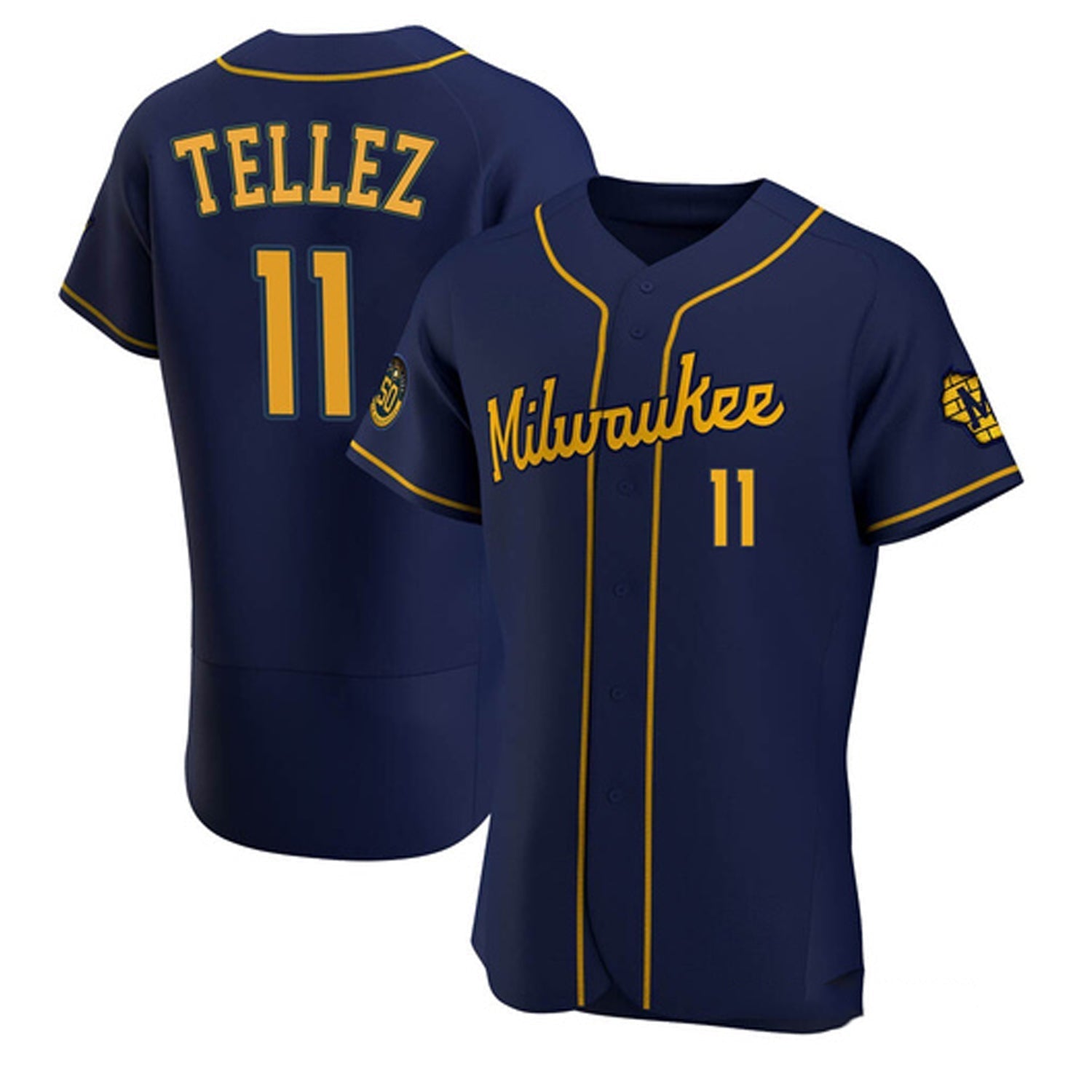 Rowdy Tellez Milwaukee Brewers 11 Jersey