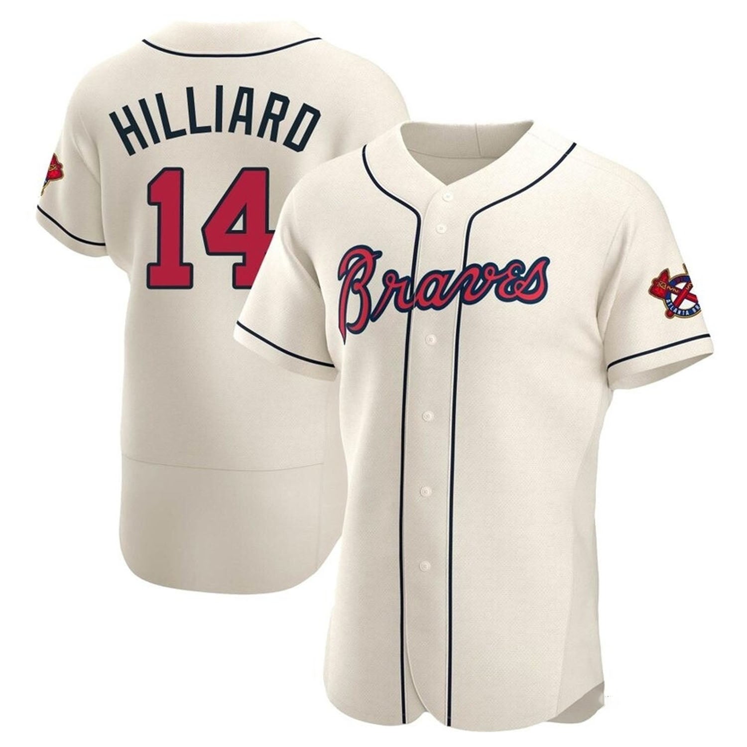 Sam Hilliard Atlanta Braves 14 Jersey