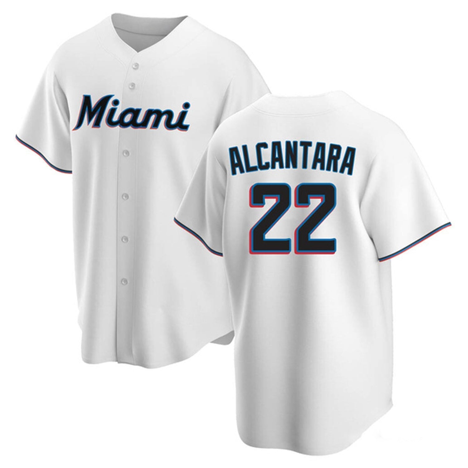 Sandy Alcantara Miami Marlins 22 Jersey