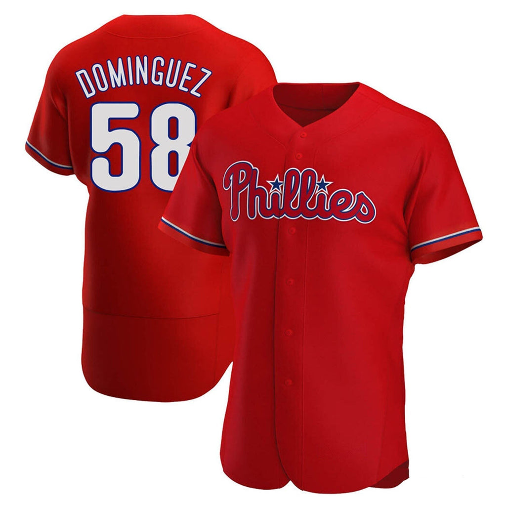 Seranthony Dominguez Philadelphia Phillies 58 Jersey