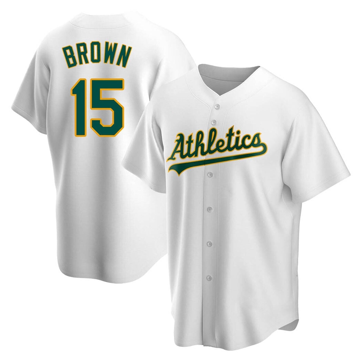 Seth Brown Oakland Athletics 15 Jersey