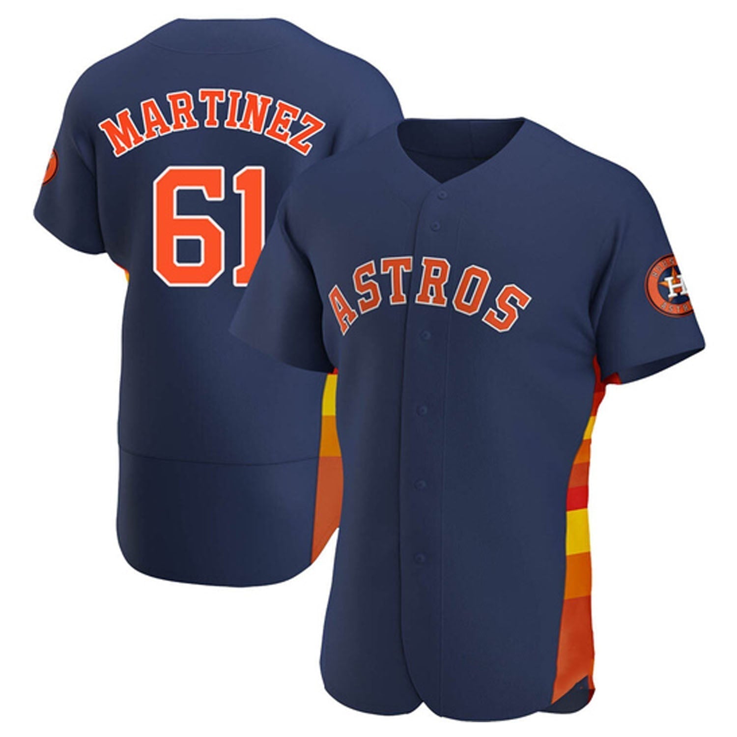 Seth Martinez Houston Astros 61 Jersey