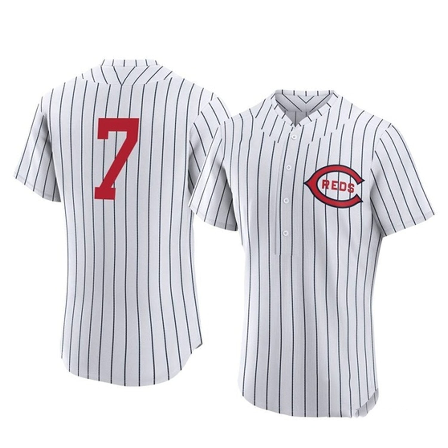 Spencer Steer Cincinnati Reds 7 Jersey