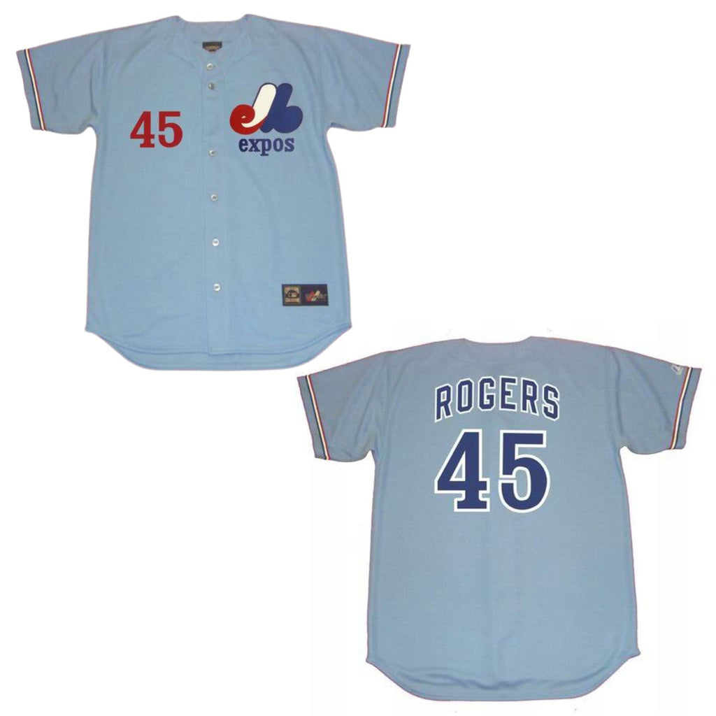 Steve Rogers Montreal Expos 45 Jersey