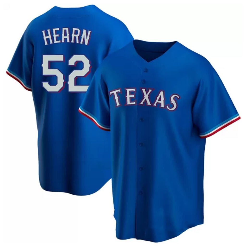 Taylor Hearn Texas Rangers 52 Jersey