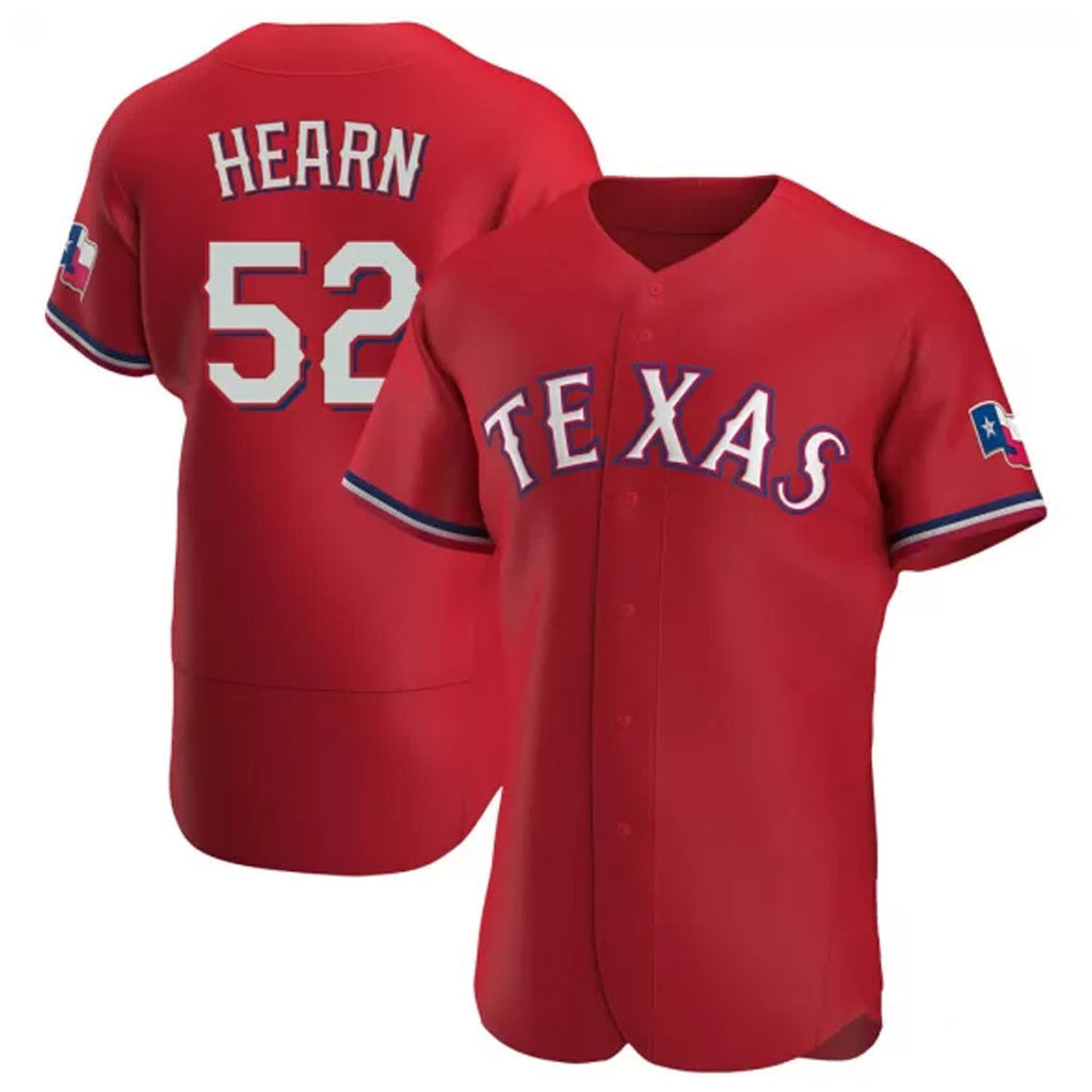 Taylor Hearn Texas Rangers 52 Jersey