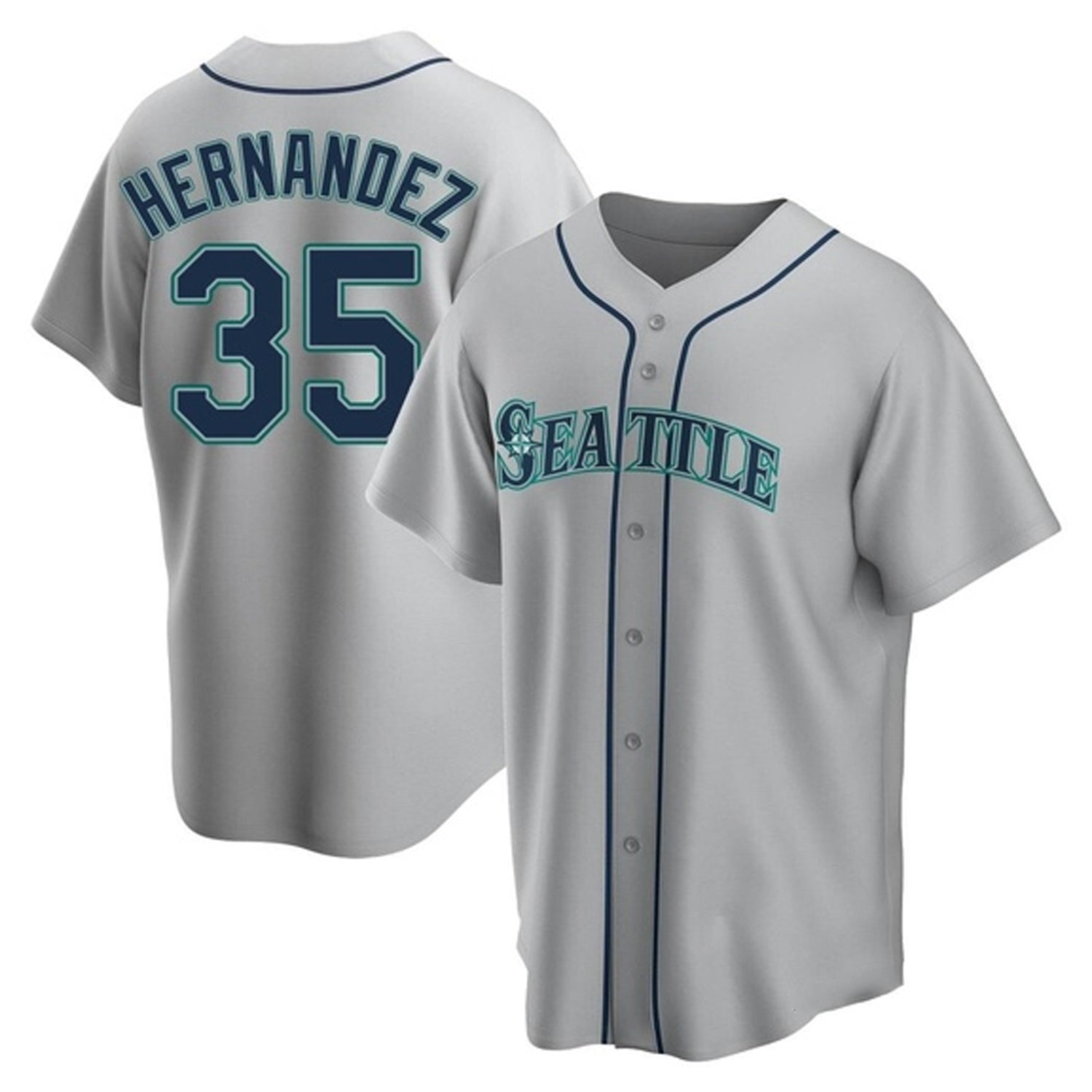 Teoscar Hernandez Seattle Mariners 35 Jersey