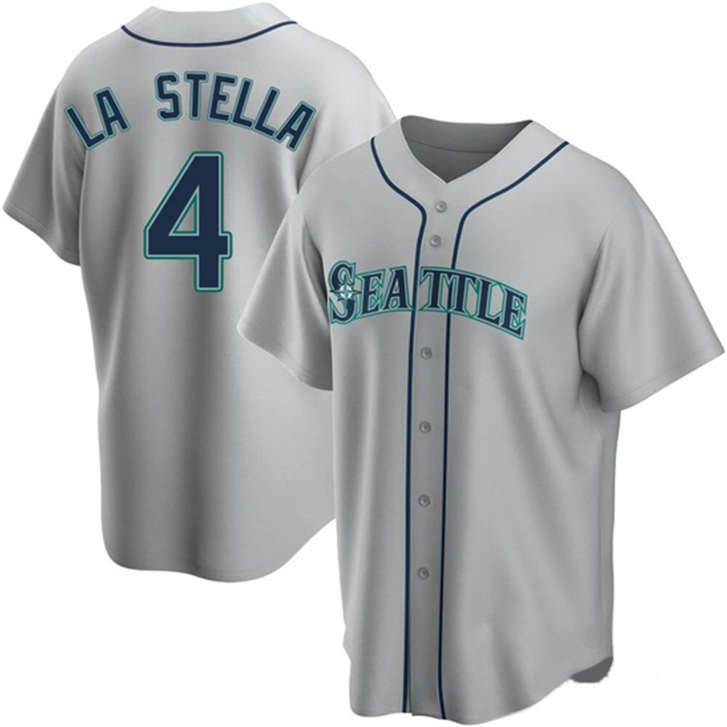 Tommy La Stella Seattle Mariners 4 Jersey