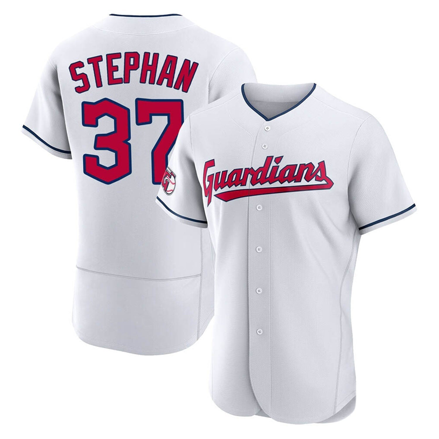 Trevor Stephan Cleveland Indians 37 Jersey