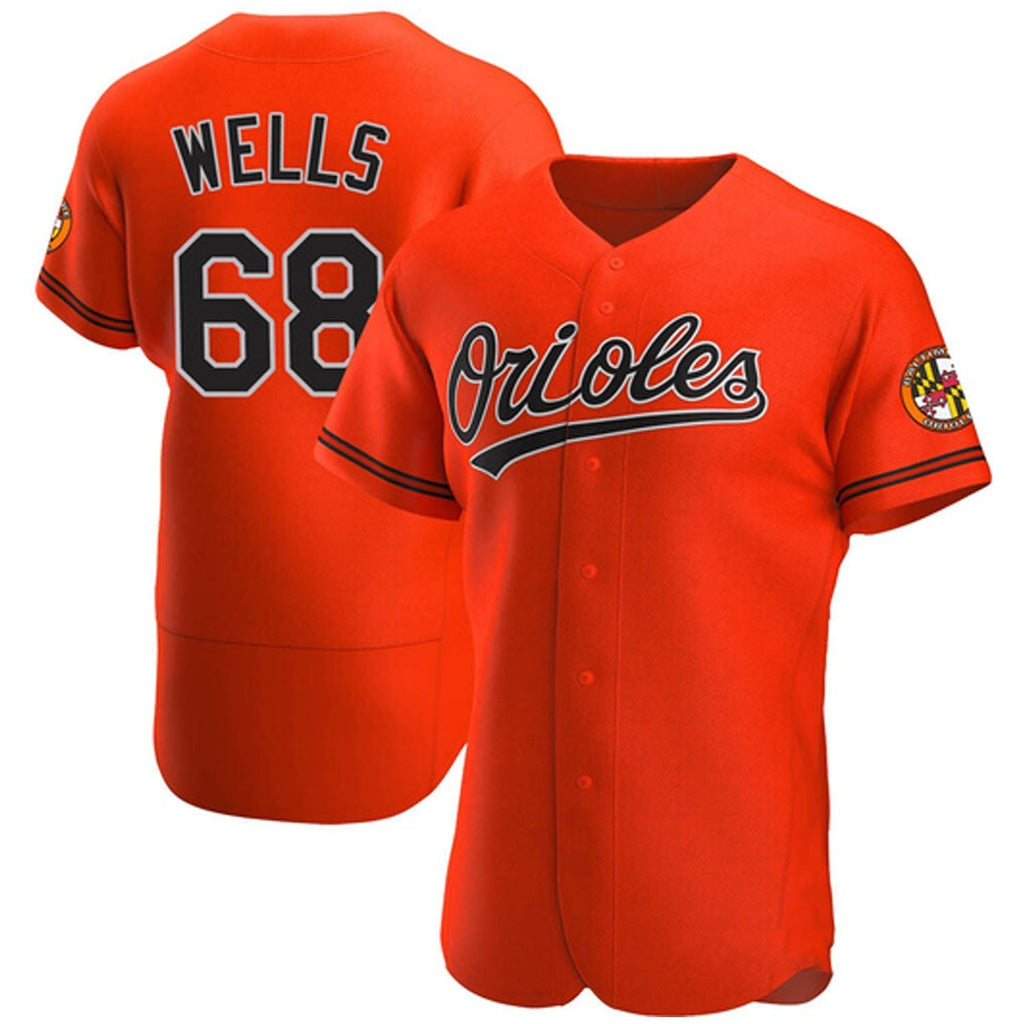 Tyler Wells Baltimore Orioles 68 Jersey