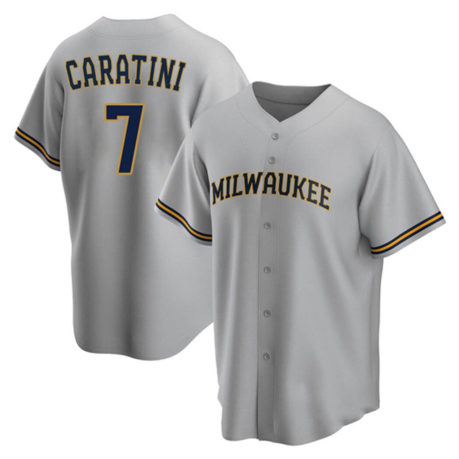 Victor Caratini Milwaukee Brewers 7 Jersey