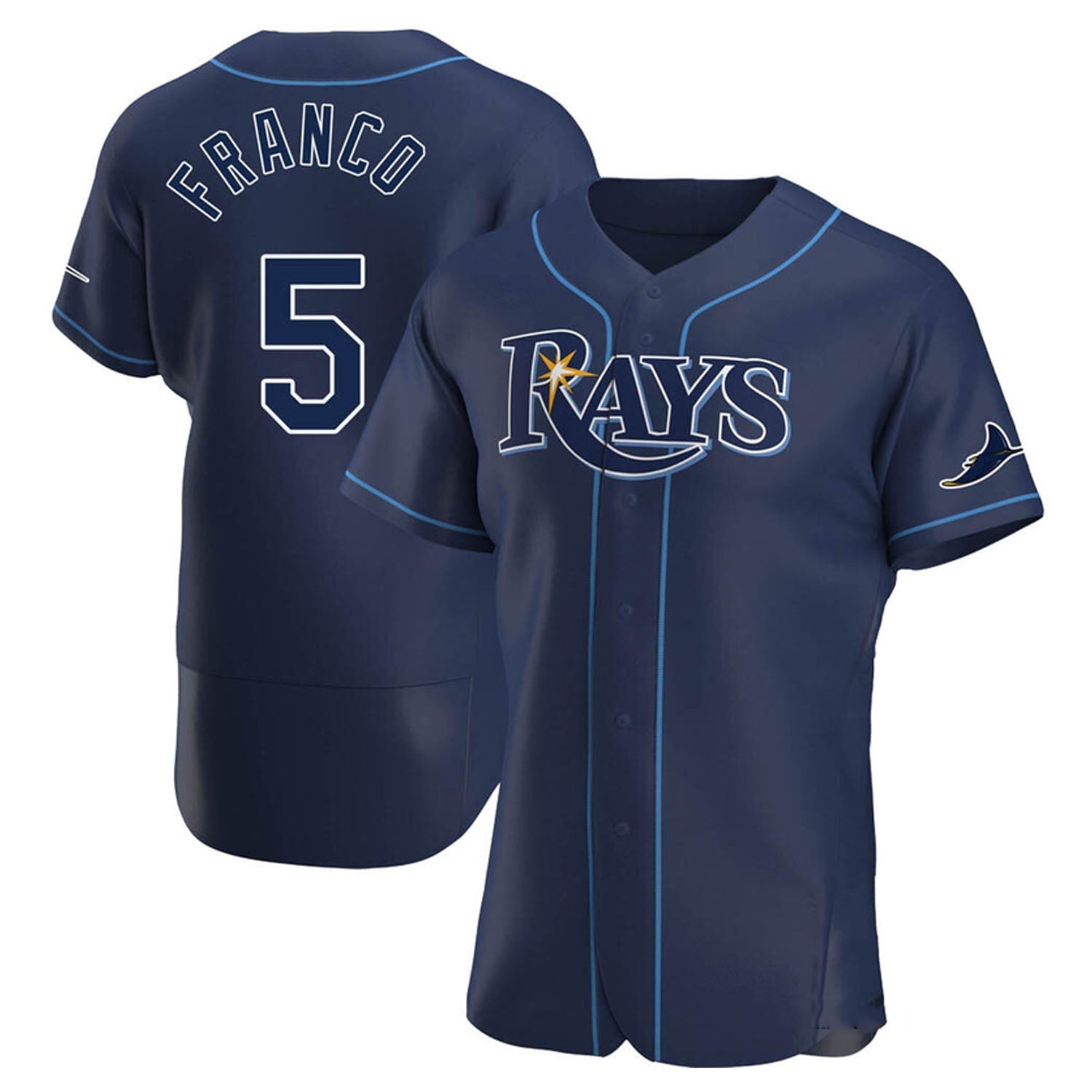 Wander Franco Tampa Bay Rays 5 Jersey