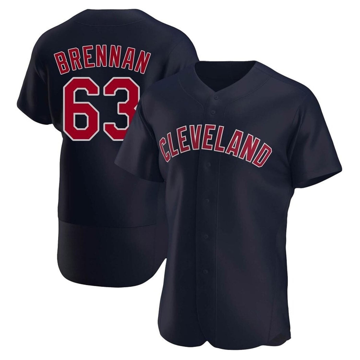 Will Brennan Cleveland Indians 63 Jersey
