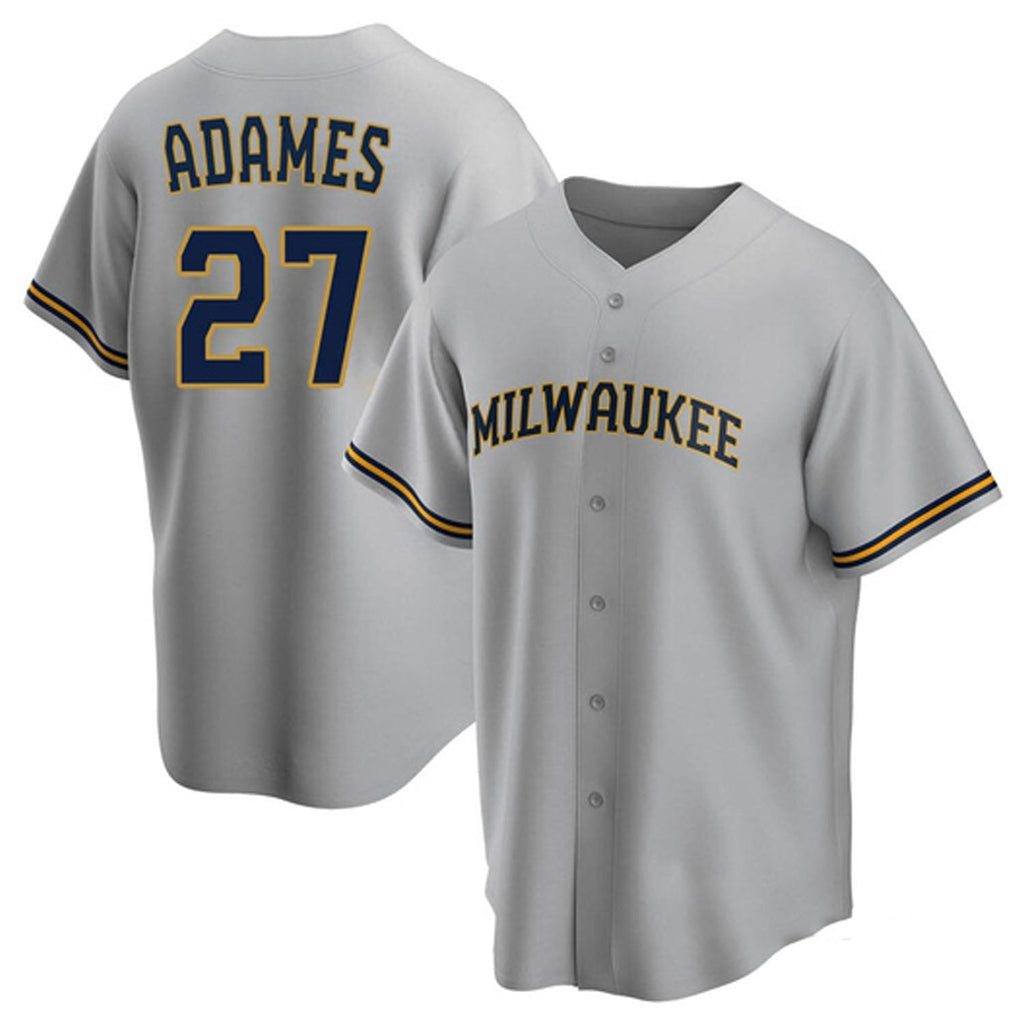 Willy Adames Milwaukee Brewers 27 Jersey