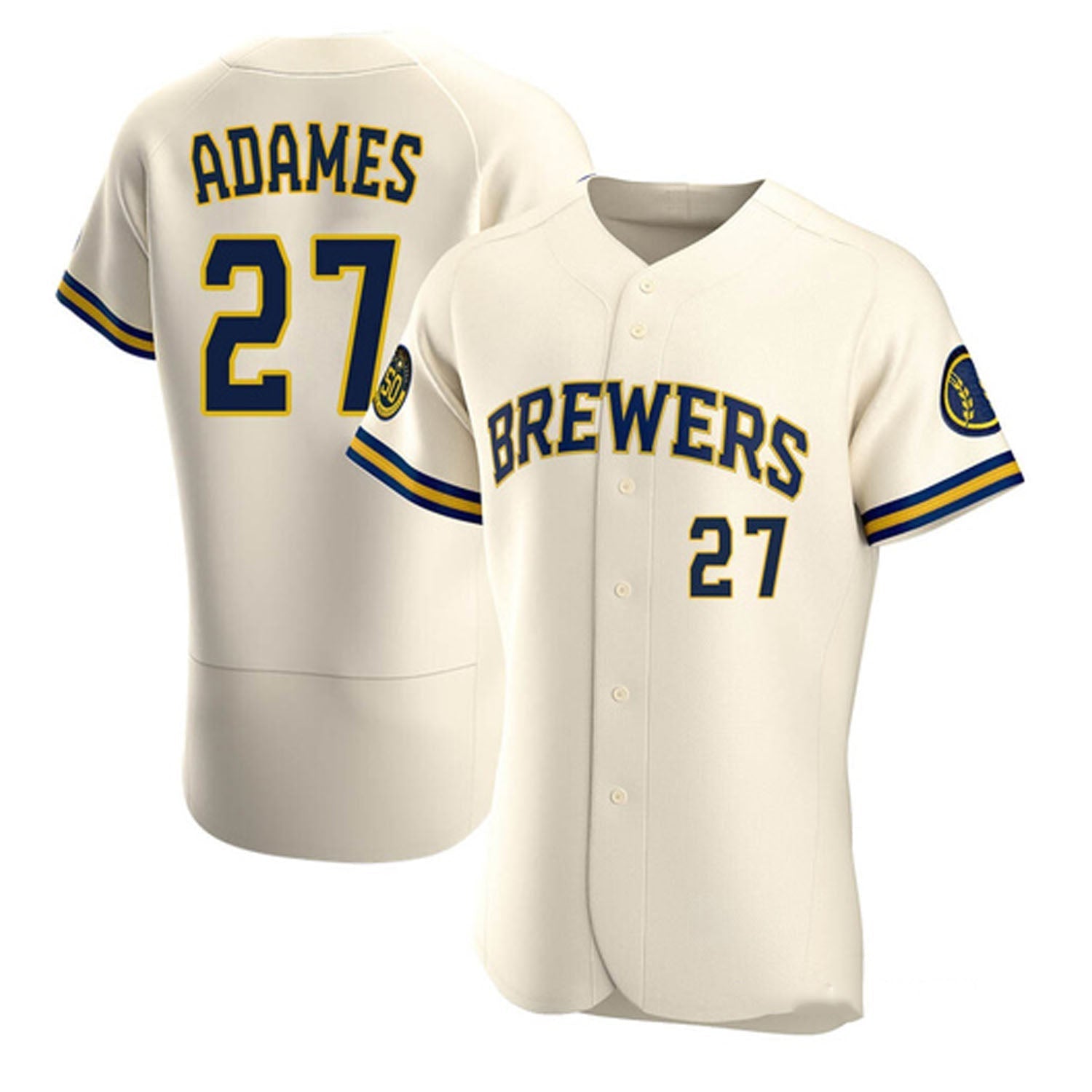 Willy Adames Milwaukee Brewers 27 Jersey