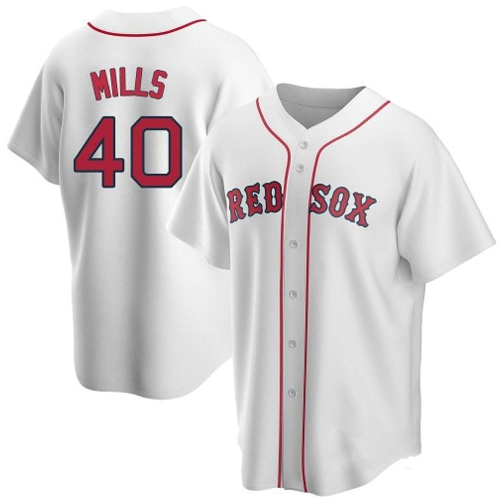 Wyatt Mills Boston Red Sox 40 Jersey