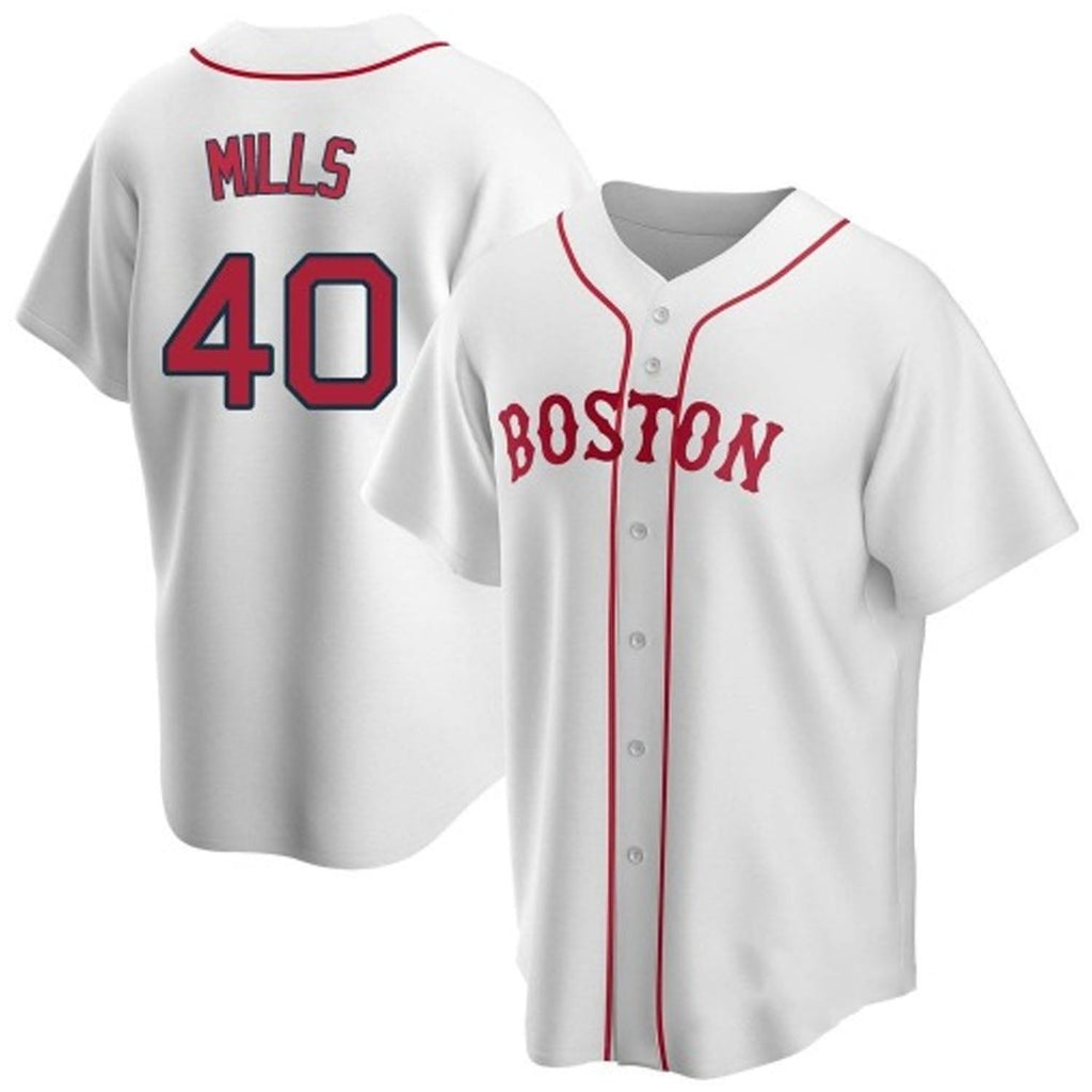Wyatt Mills Boston Red Sox 40 Jersey