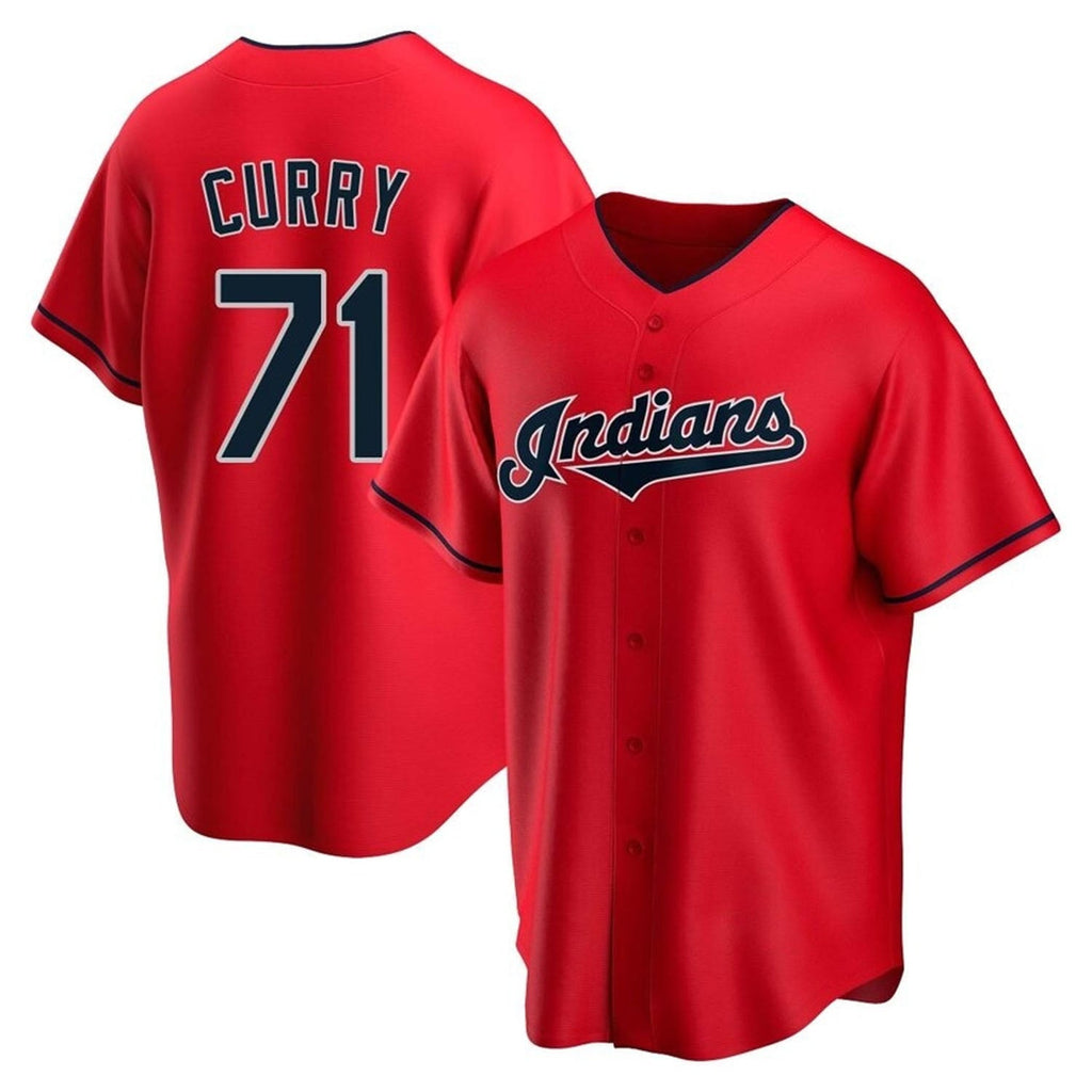 Xzavion Curry Cleveland Guardians 71 Jersey