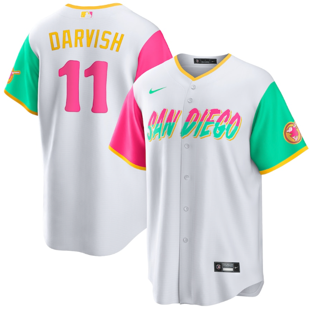Yu Darvish San Diego Padres 11 Jersey