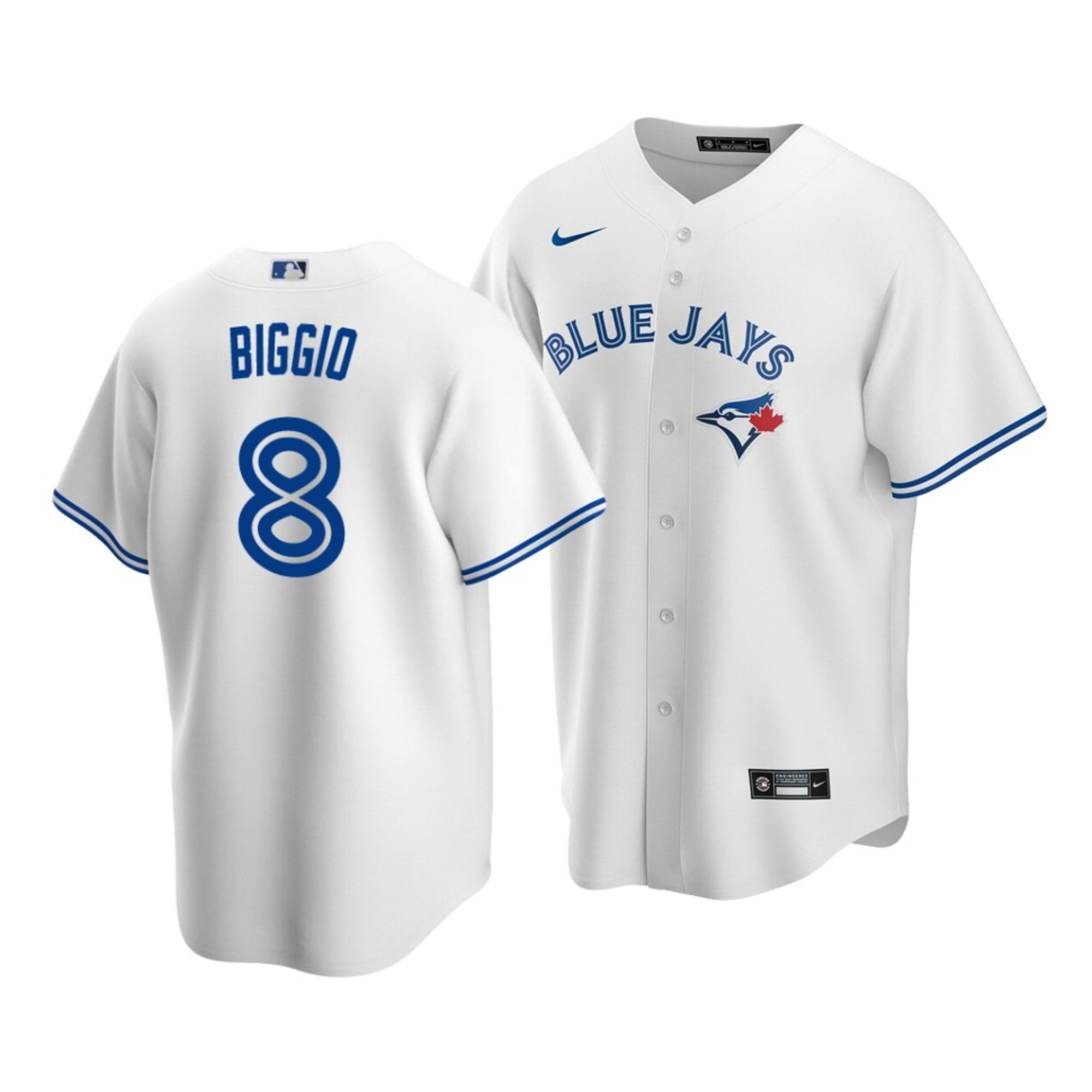 Cavan Biggio Toronto Blue Jays 8 Jersey